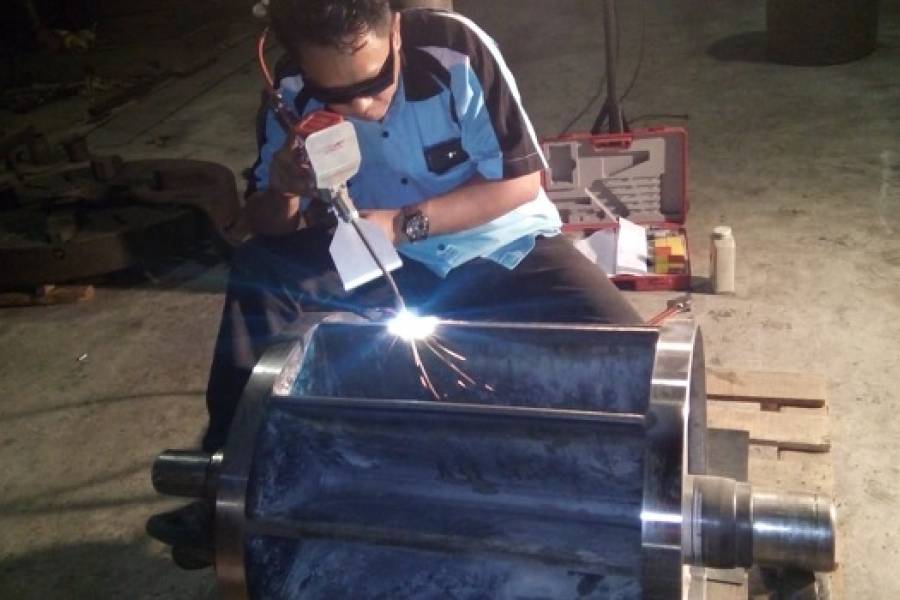 Mengenal Flame Metal Spray: Solusi Efektif Rekondisi Komponen Industri